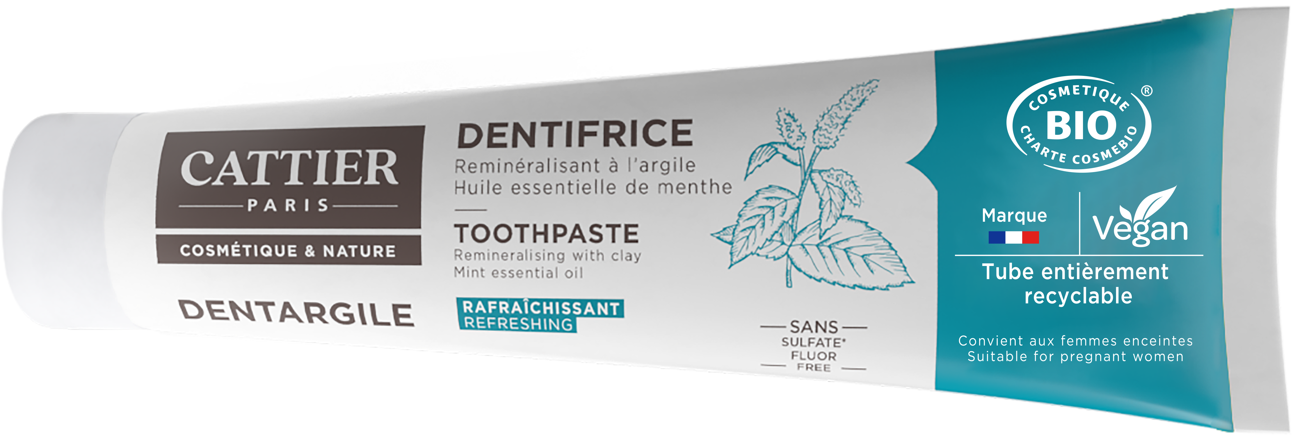 Mint Toothclay - 75ml - WITHOUT CASE