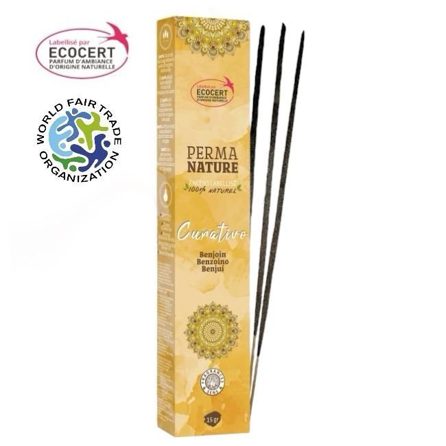 Perma Nature Curativo Benjoin Labelisé Ecocert-Commerce Equitable 15g