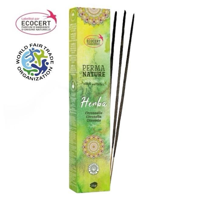 Perma Nature Herba Citronnelle Labellisée Ecocert-Commerce Équitable 15g