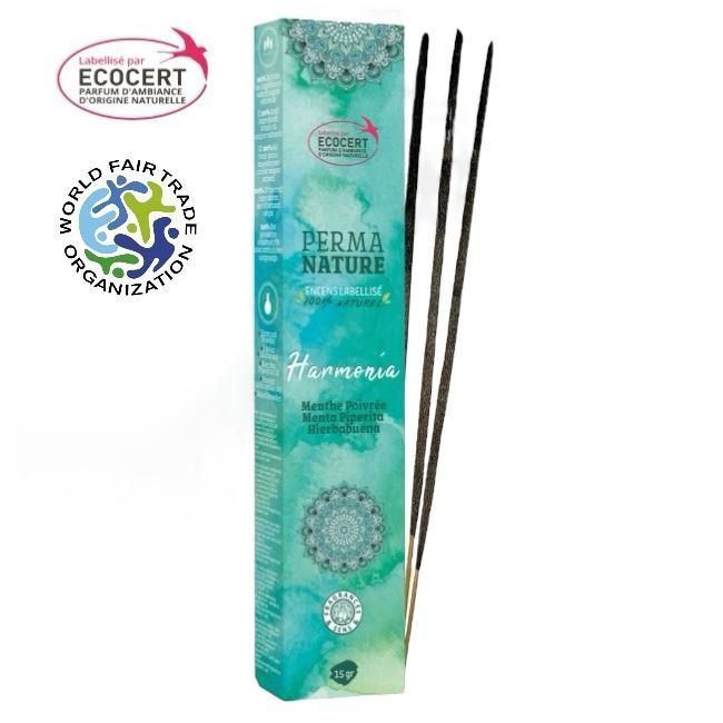 Perma Nature Harmonia Menthe Poivrée Labellisée Ecocert-Commerce Équitable 15g