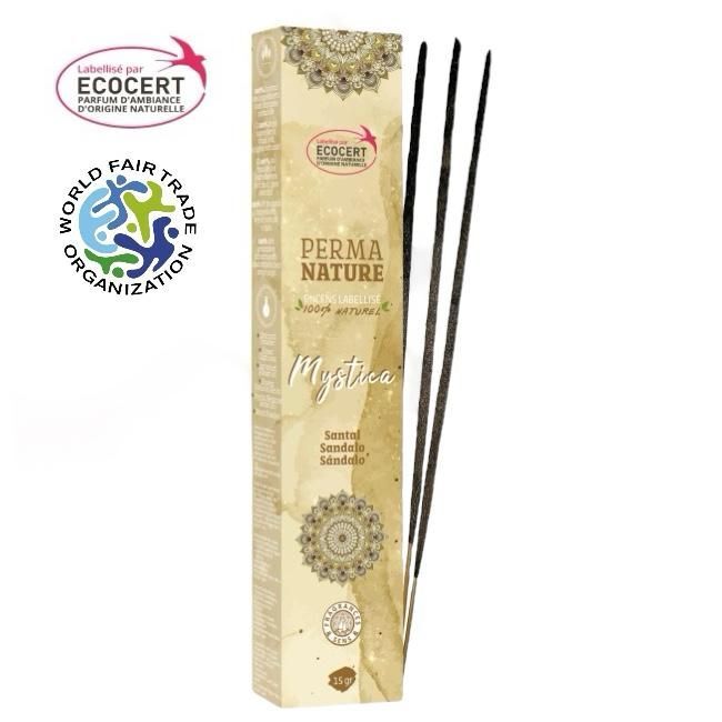 Perma Nature Mystica Bois de Santal Labellisé Ecocert-Commerce Équitable 15g
