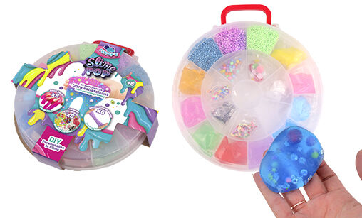 Œuf Surprise Flypop's Slime – Coffret Garni De Pâtes Rebondissantes Et Slimes – Jouet Sensoriel Créatif Pour Enfants Dès 3 Ans – Cadeau Anniversaire