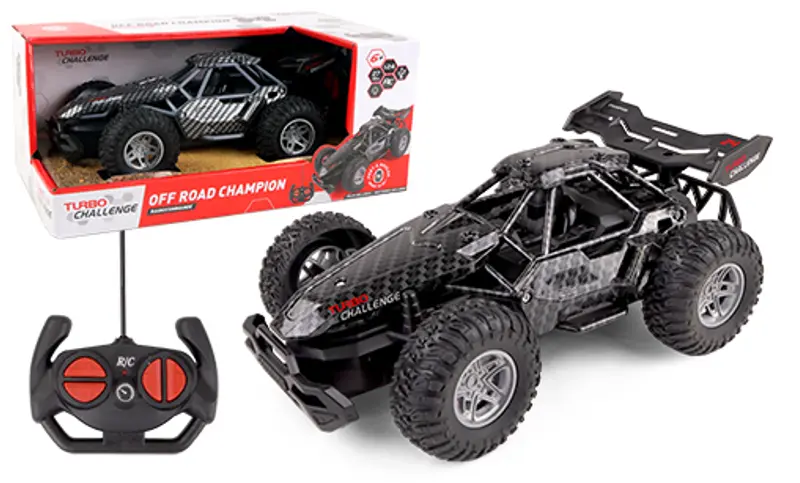 TURBO CHALLENGE – Voiture Licence 1/32 Rétro-Friction – Modèle Aléatoire Noir Mat – Métal – Jouet Friction Rapide – Cadeau Enfant Dès 3 Ans – Intérieur/Extérieur