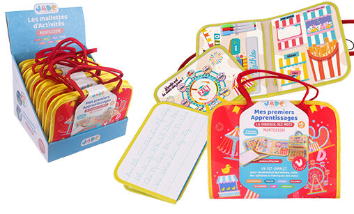 Calendrier Perpetuel Montessori J.A.D.E - Tableau Des Émotions & Date Pour Enfants Dès 3 Ans - Tissu, +100 Vignettes, Retour Au Calme - Design Français Calendrier Perpétuel Enfant Montessori