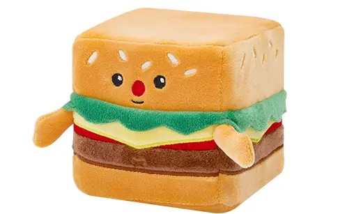 Bloc de fromage extra large et moelleux, 6 cm, jouet anti-stress