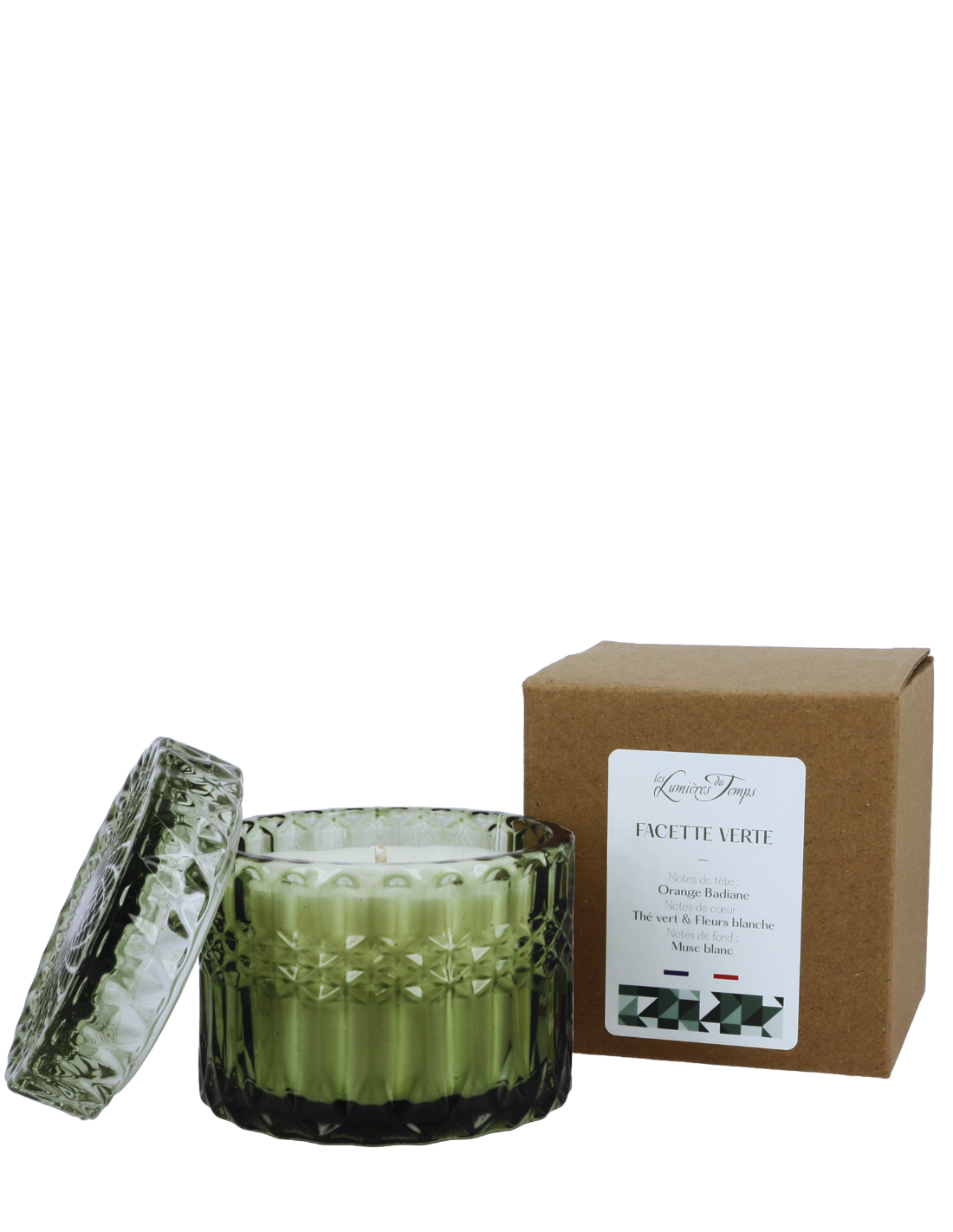 Facette Verte scented candle 360g