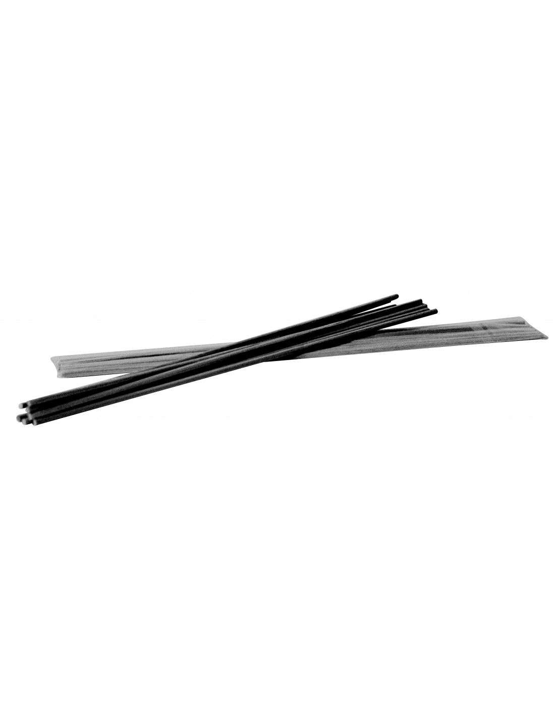 Refill pack of 8 black sticks, 22 cm