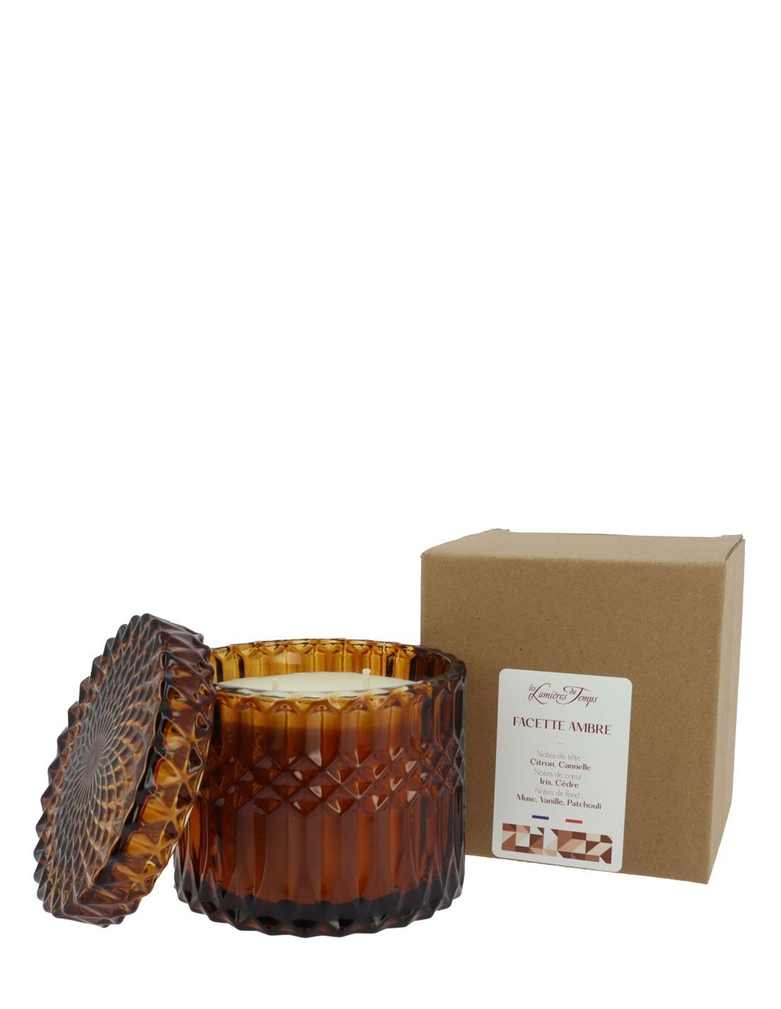Facette Amber scented candle 360g
