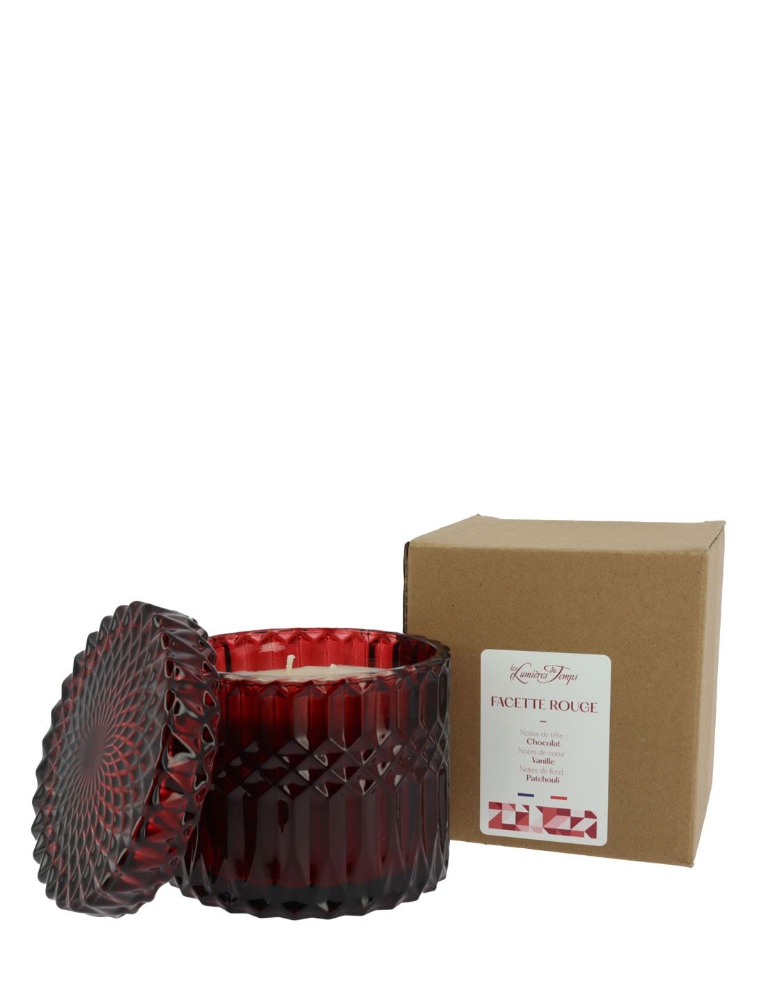 Facette Red scented candle 360g
