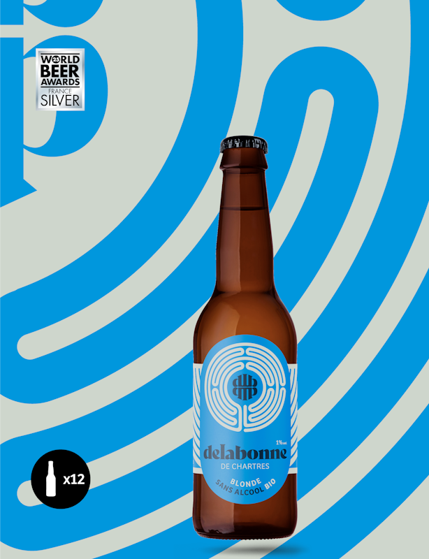 delabonne  - Blonde Sans Alcool bio 33cl