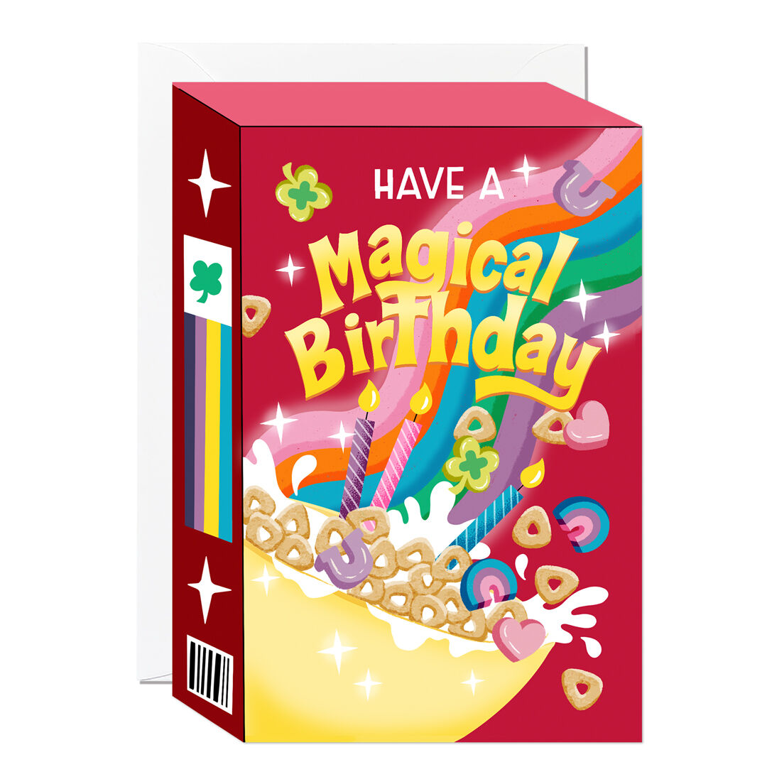 Cereal mágico de cumpleaños