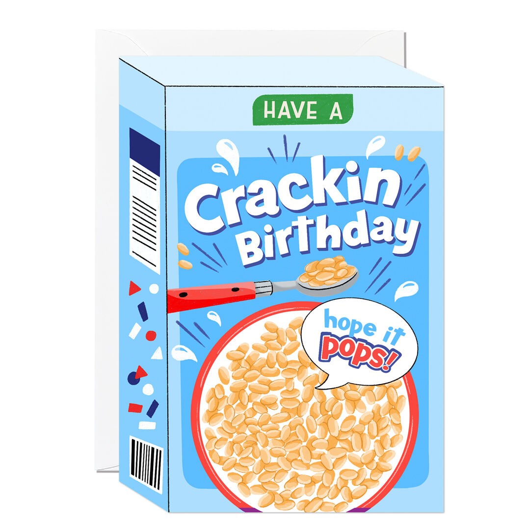 Cereal de cumpleaños increíble