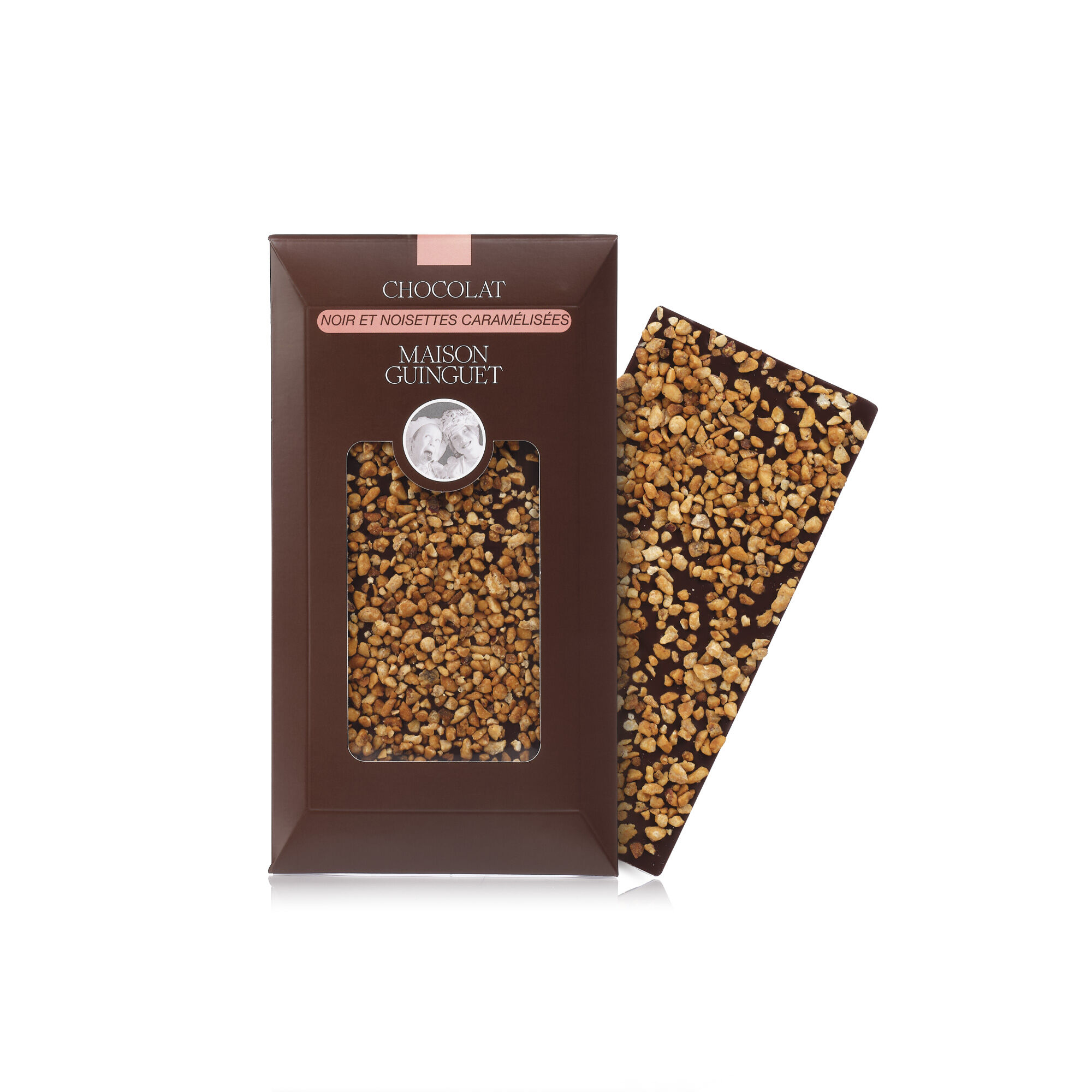 Hazelnut Tablet, Black, 85g