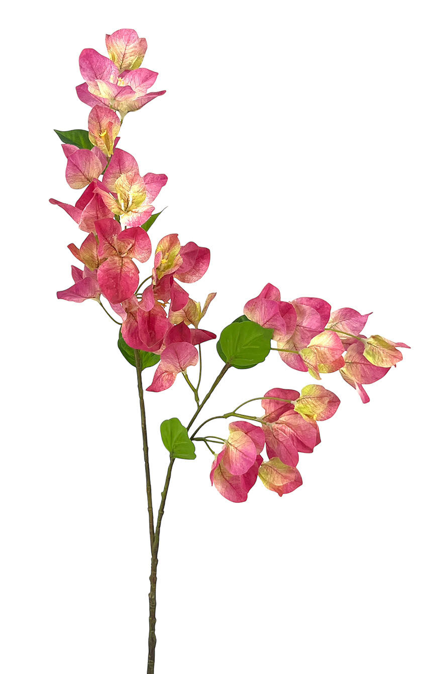 R.Bougainvillée en polyester fuchsia 75 cm