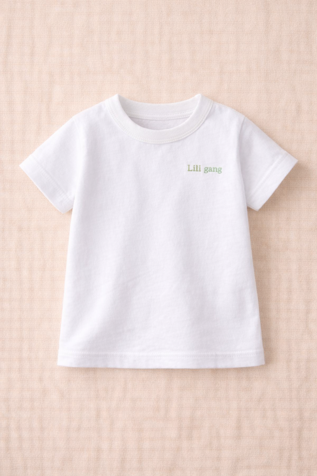Tom ecru t-shirt - Boy - Ecru - Organic cotton