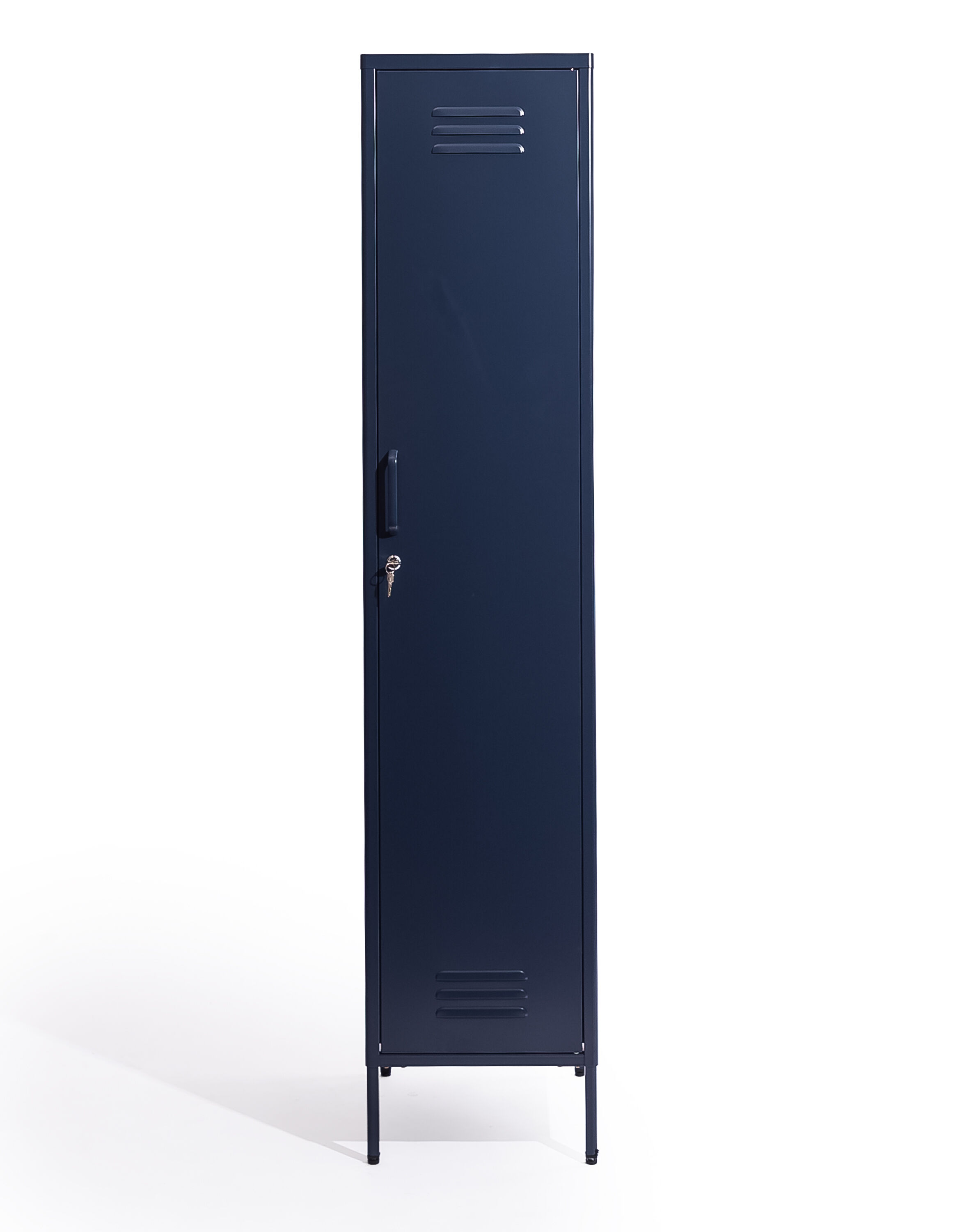 Buy wholesale Tall Steel Metal Locker In Navy Blue