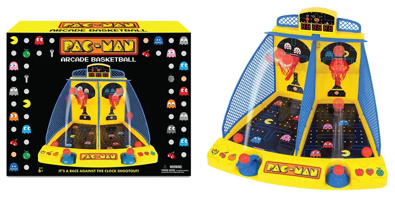 PAC-Man - Mini Air Hockey Électronique - Arcade – Palet Flottant - Sons Officiels et Surface à Air – Jeu Compact 2 Joueurs - 35,8x19x7 cm – Dès 3 Ans PAC-Man - Mini Air Hockey Électronique - Arcade – Palet Flottant - Sons Officiels et Surface à Air – Jeu Compact 2 Joueurs - 35,8x19x7 cm – Dès 3 Ans