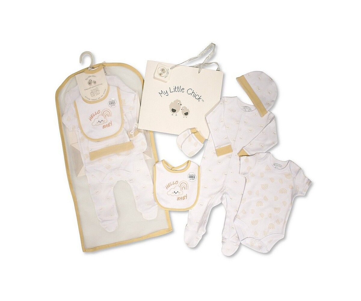 Baby 5 pcs Layette Set - Hello Baby