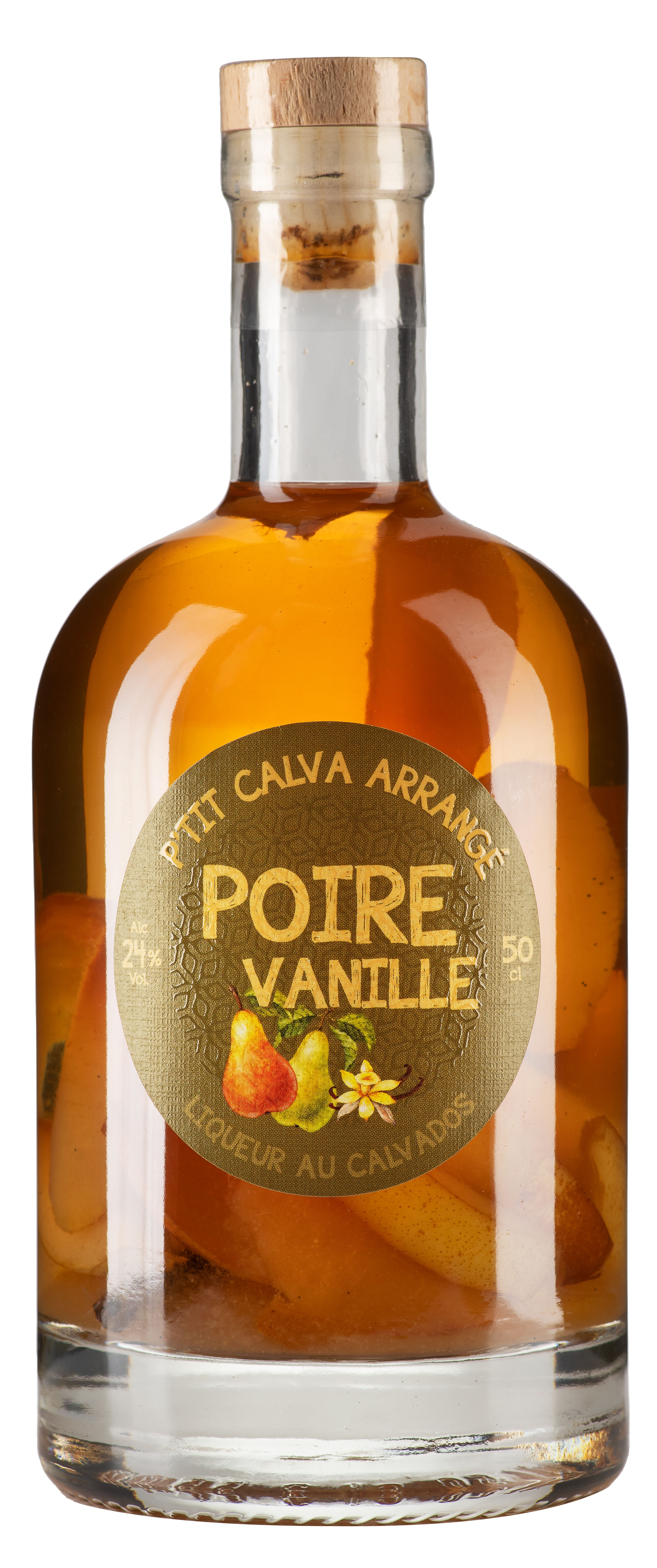 P'tit Calva Arrangé "Williams Pear & Vanilla" 24% vol 50cl