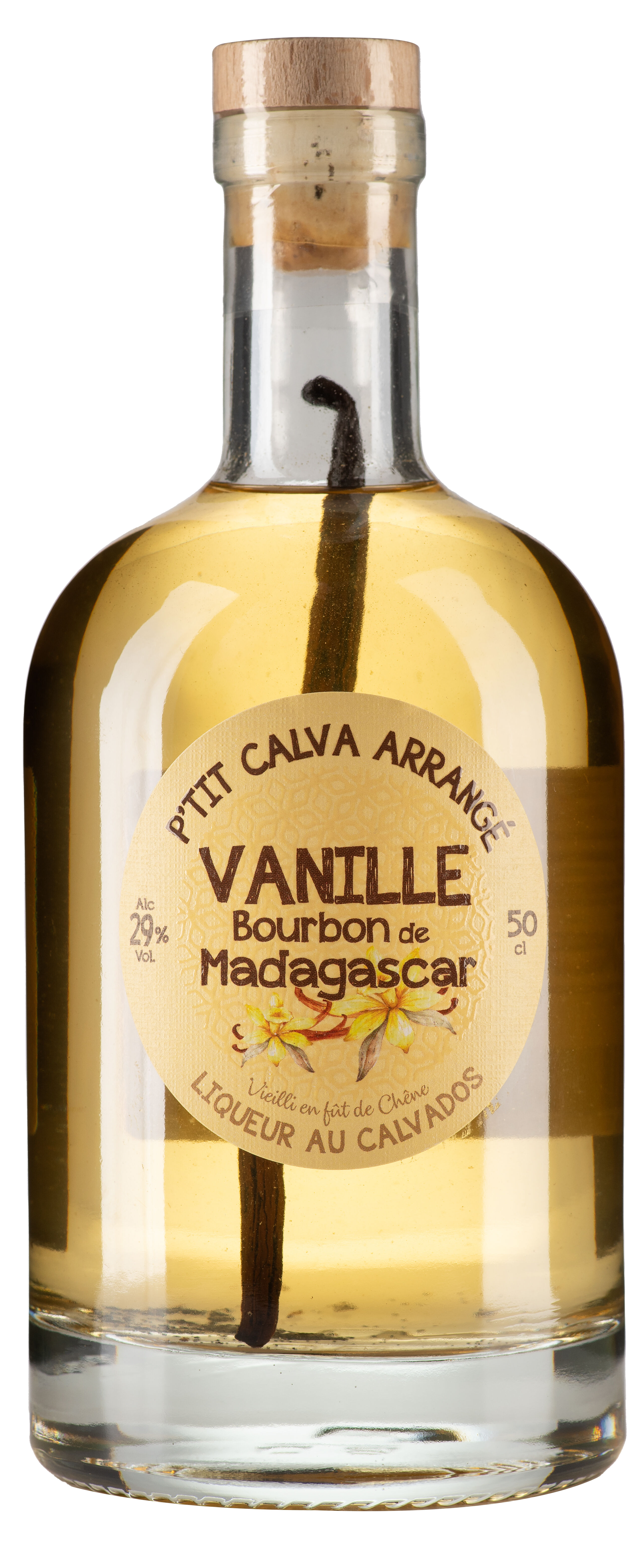 P'tit Calva Arrangé "Vanilla Madagascar" 29% vol 50cl