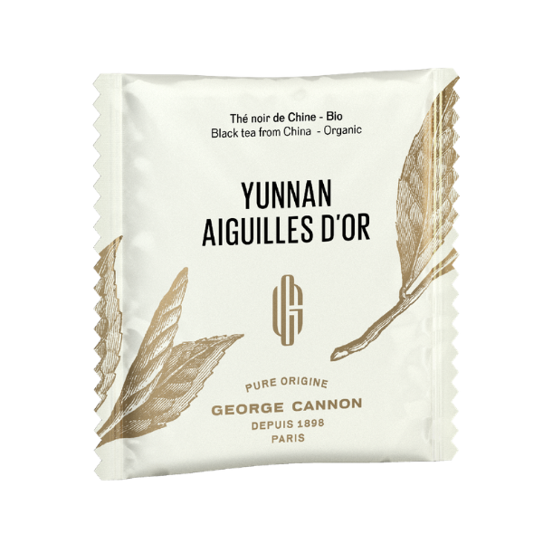 YUNNAN GOLDEN NEEDLES Organic Chinese Black Tea - Carton of 160 tea bags