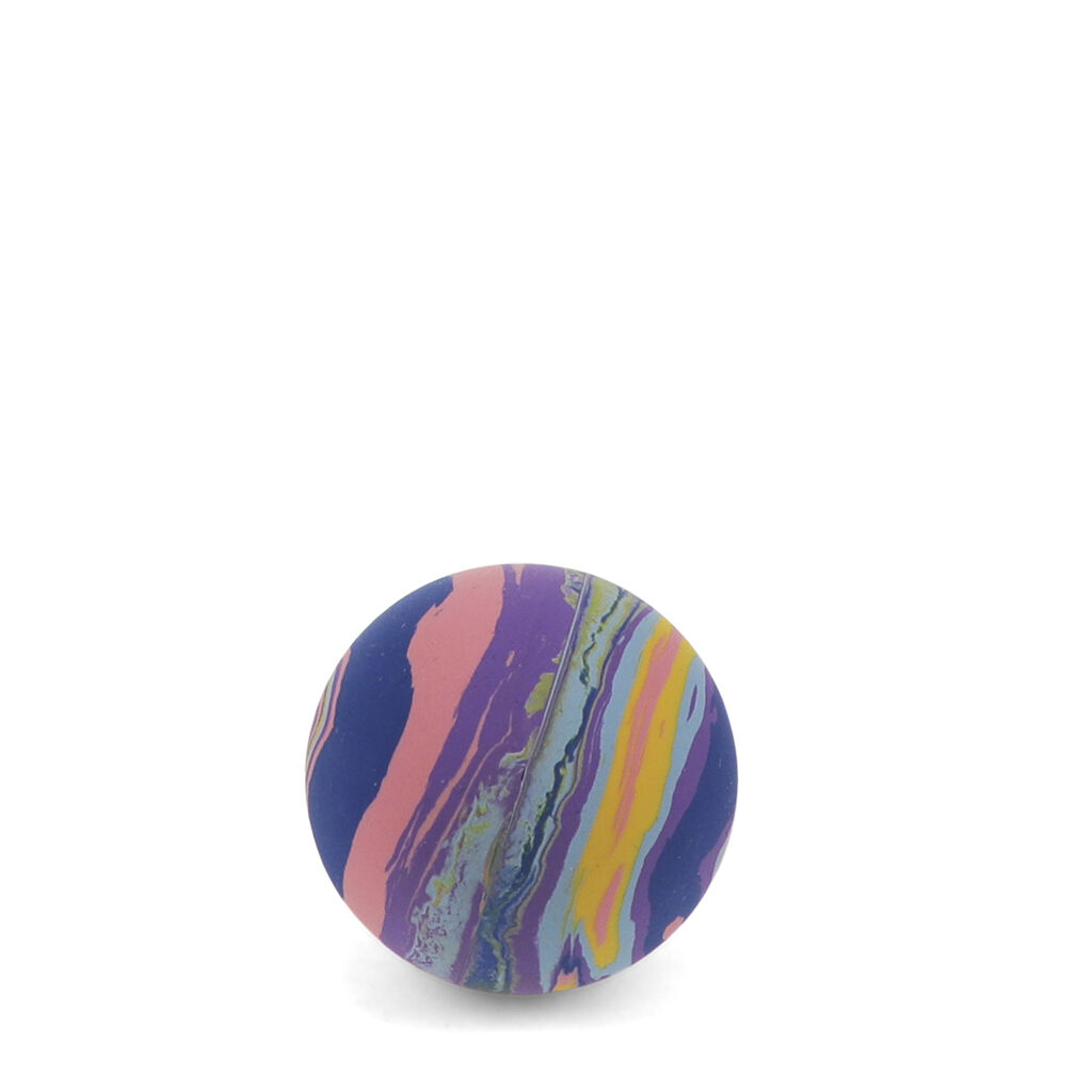 Super-swirly bouncy balls