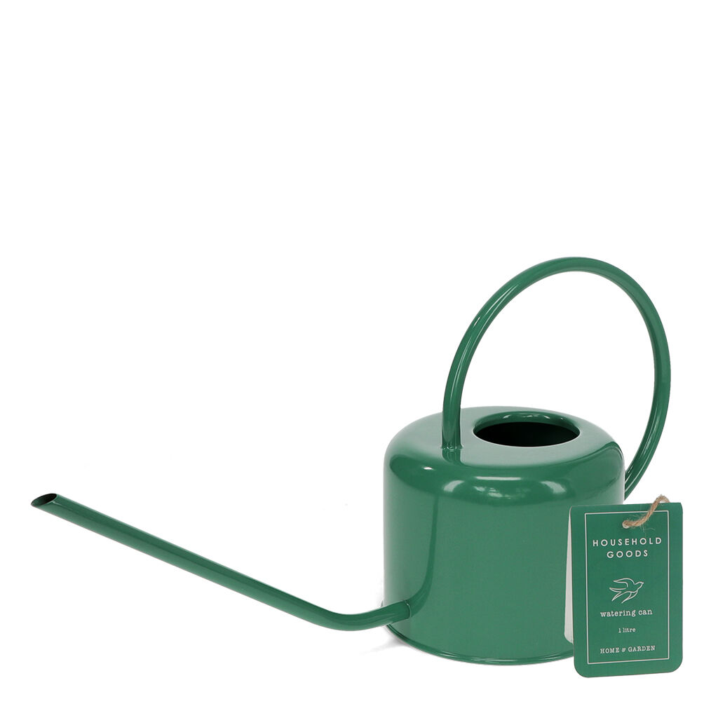 Metal watering can 1Ltr - Green