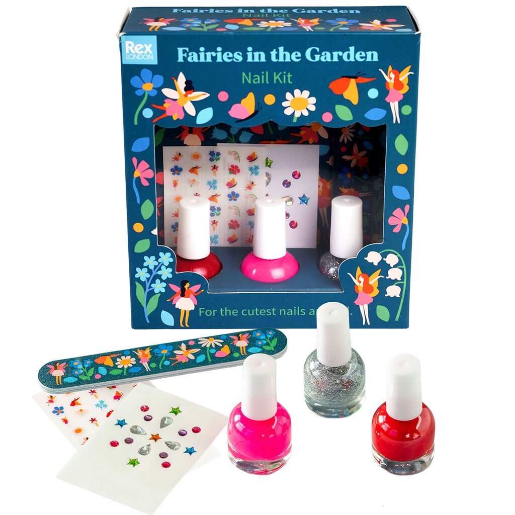 Children's nail kit - Fairies in the Garden