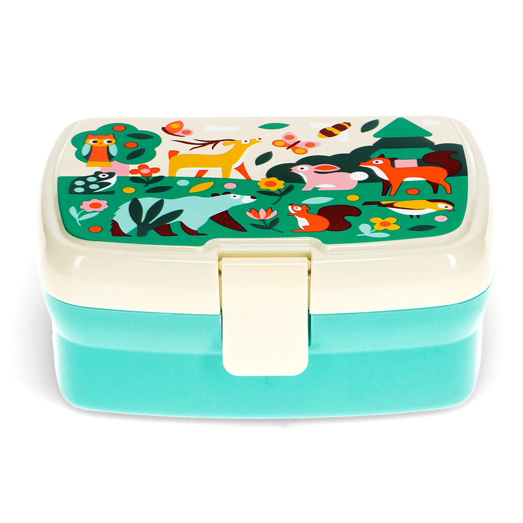 Lunch box with tray - Woodland