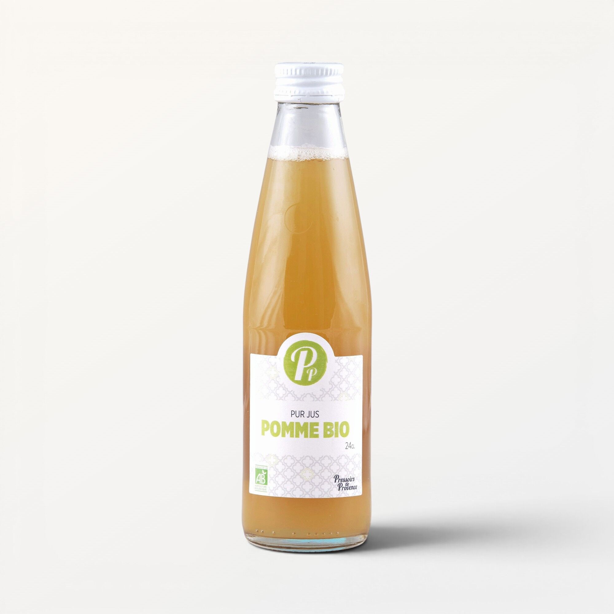 Jus de fruits - Pur Jus de Pomme Bio - 24cl - E470