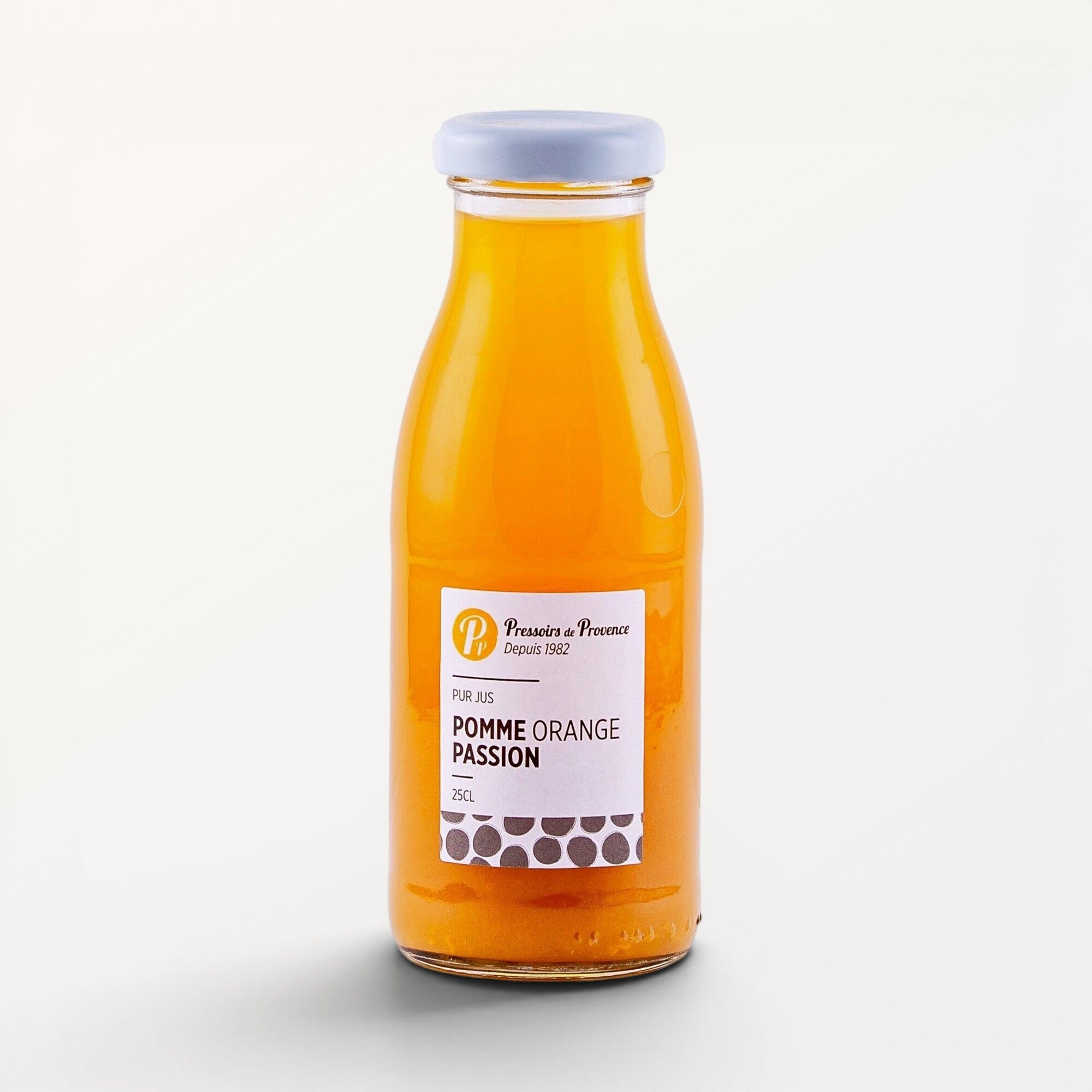 Jus de fruits - Pur Jus de Pomme Orange Passion - 24cl - E82