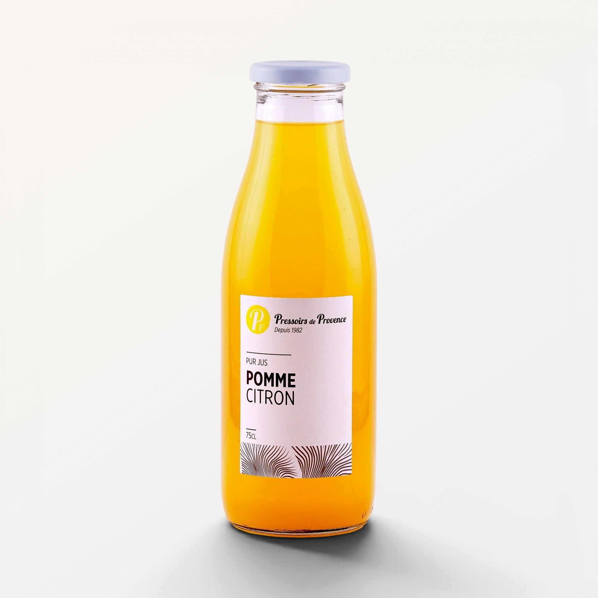 Jus de fruits - Pur jus de pomme citron - 75cl - E31