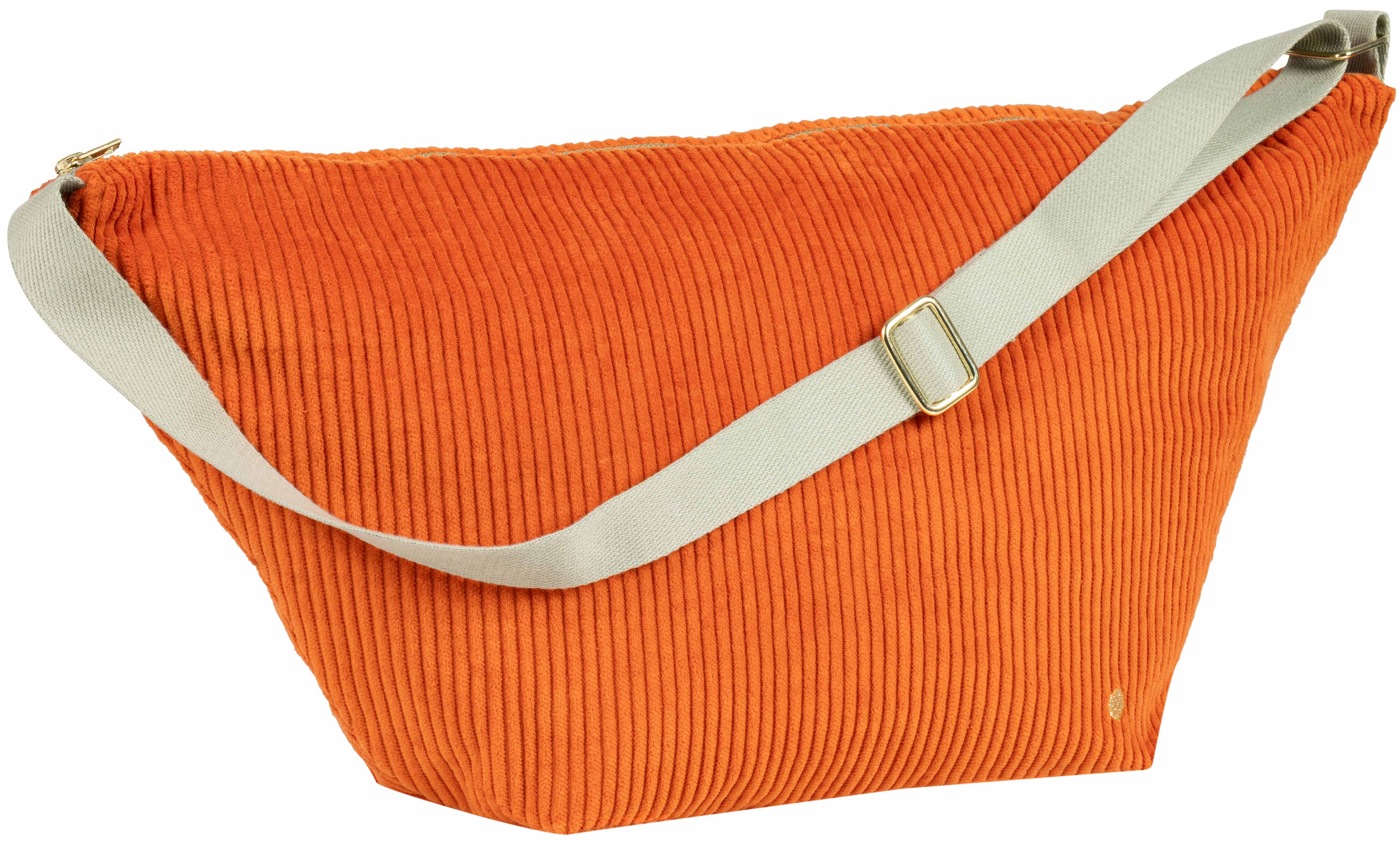 Sac demi-lune Loen Terracotta 53 x 28 x 12