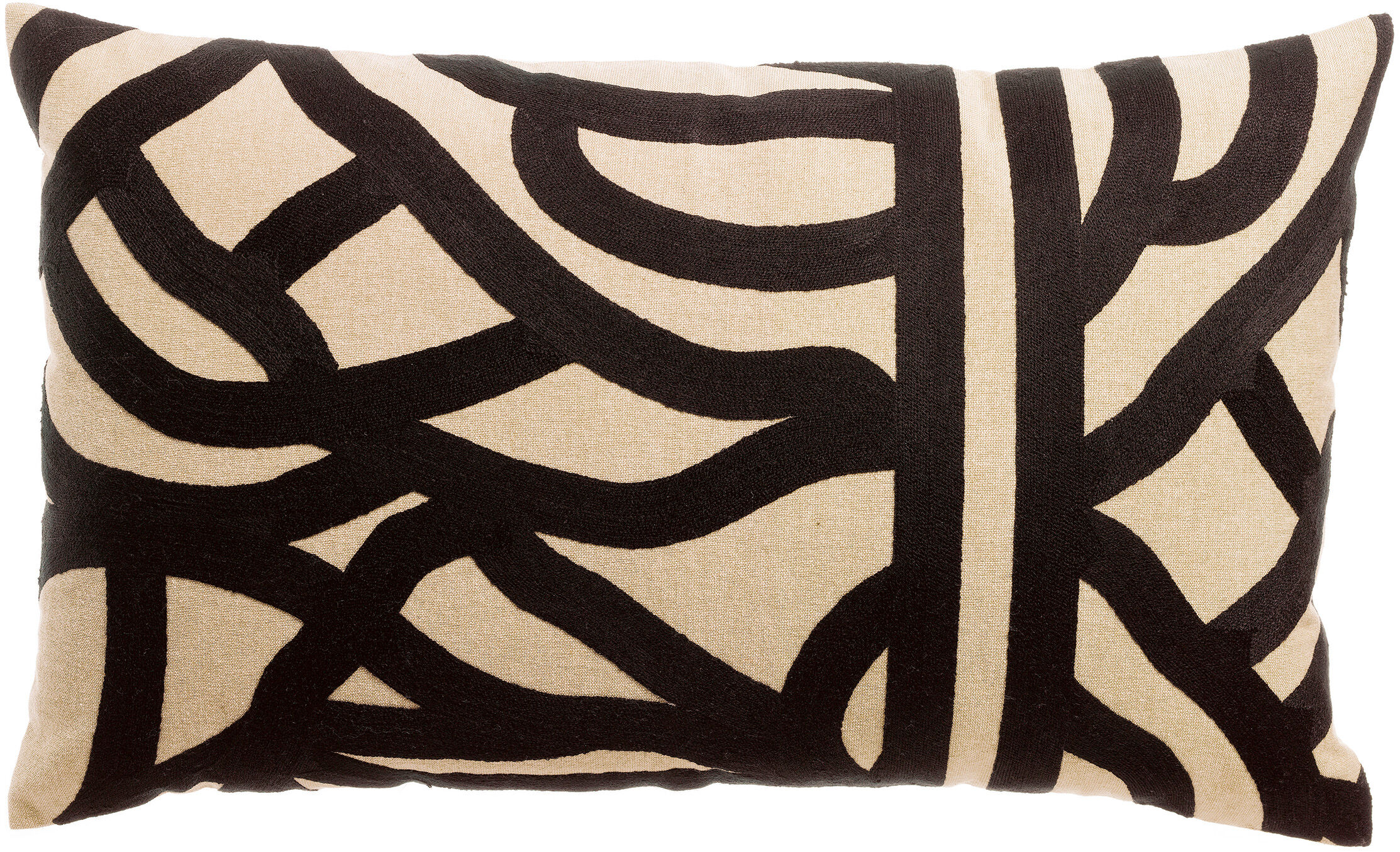 Coussin brodé Ezia Ombre 40 x 65