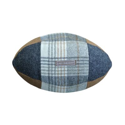 Rugby Ball Cushion - Bucklebury - No Gift Bag