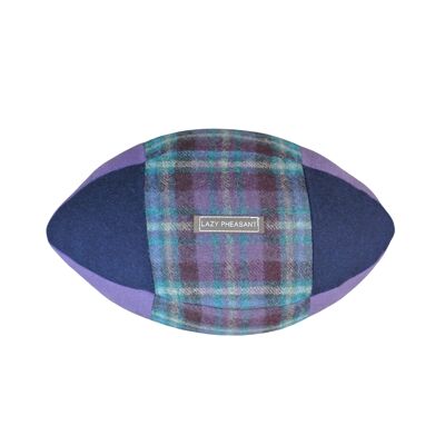 Rugby Ball Cushion - Thistle - No Gift Bag