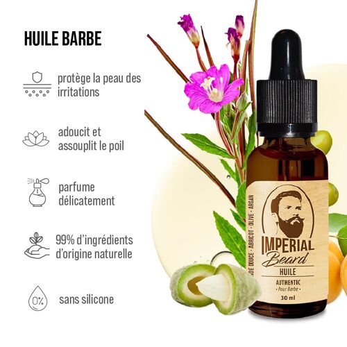 Huile pour barbe - AUTHENTIC