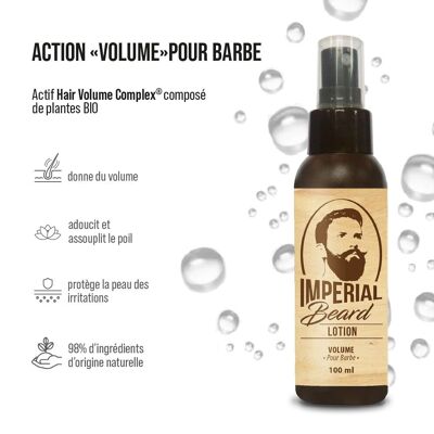 Lotion volume pour barbe