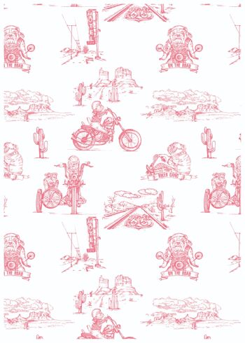 Pyjama - Pink Biker - 1 pièce 2
