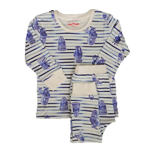 Pyjama - Marinière - 2 pièces (2-3 ans)