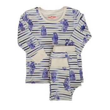 Pyjama - Marinière - 2 pièces (2-3 ans) 1