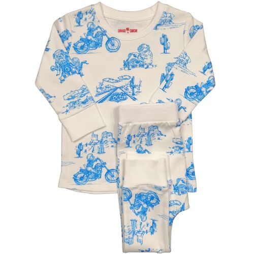 Pyjama - Blue Biker - 2 pièces (4-6 ans)