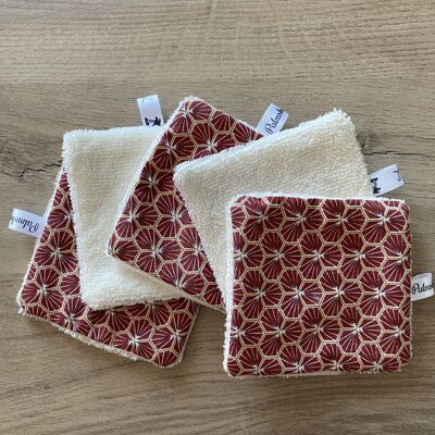 Washable and reusable "Ely" wipes