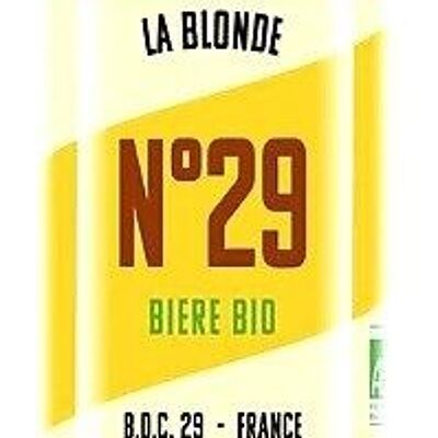 Beer N ° 29 Blonde BIO 33 cl
