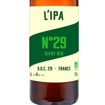 Cerveza N ° 29 IPA BIO 75 cl
