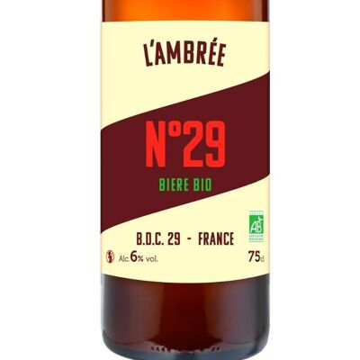 Beer N ° 29 Amber BIO 75 cl