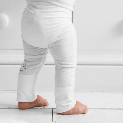 Eczema Soothing Baby Leggings with Foldable Feet