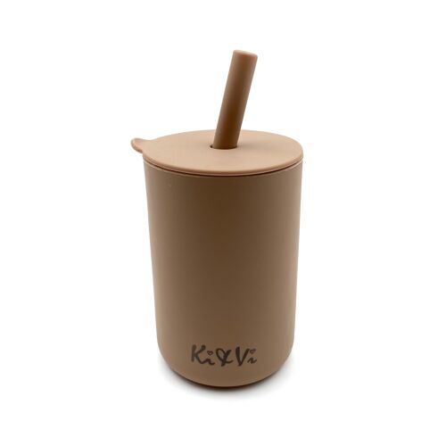 My Cup & Straw - Taupe