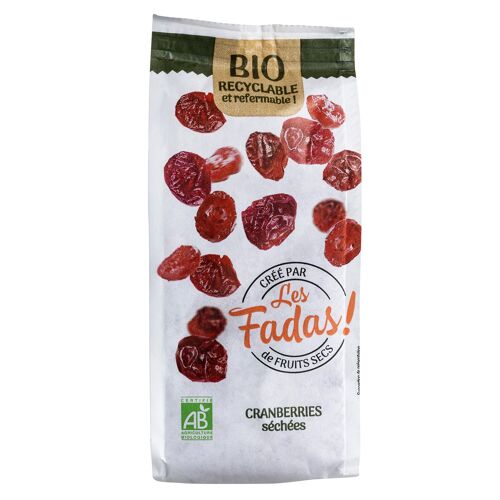 FRUITS SECS / CRANBERRIES SECHEES BIO 7x150G