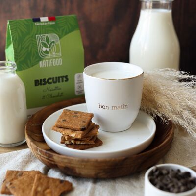 Biscuits Noisettes et Chocolat 100g BIO